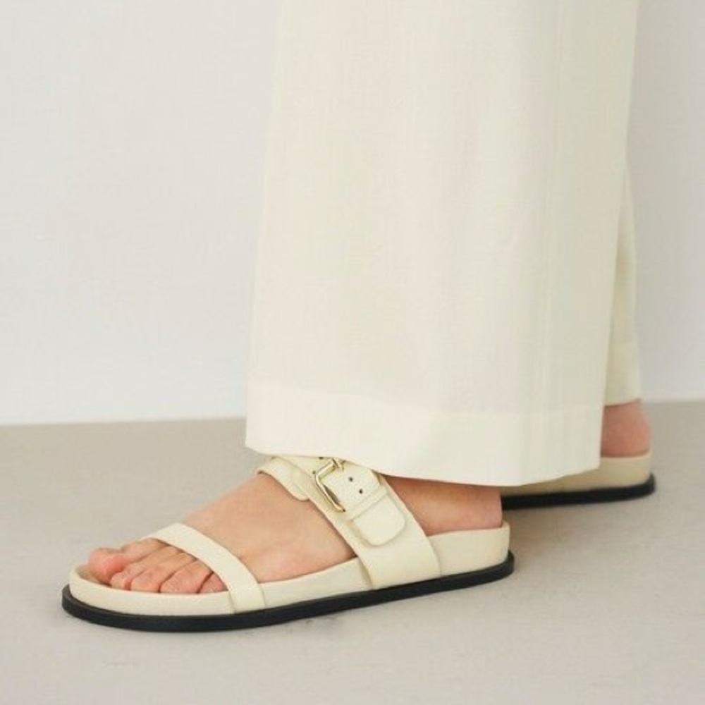 A.Emery Prince Sandals in Eggshell 38